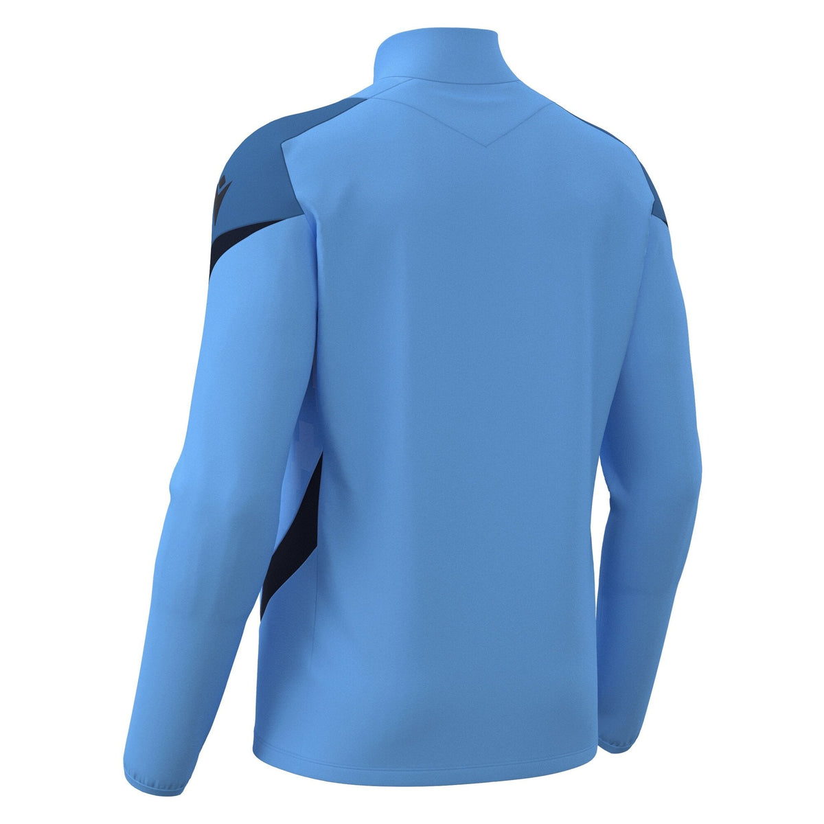 Macron Starfall 1/4 Zip Jersey - Indigo Sky Blue/Navy - view-02
