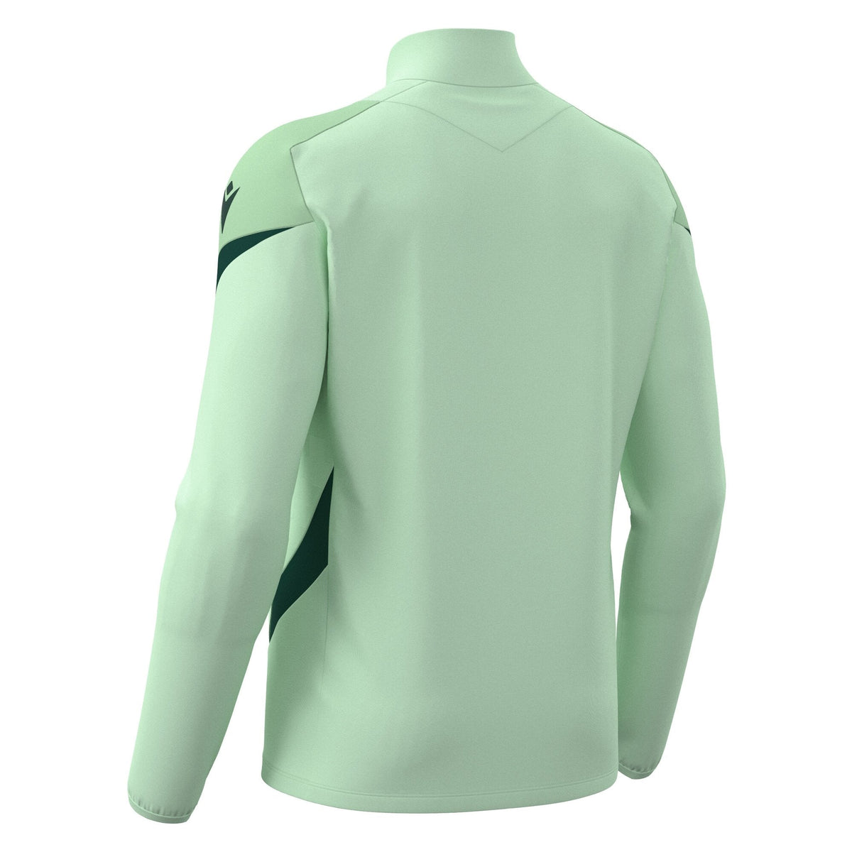 Macron Starfall 1/4 Zip Jersey - Mint/Bottle Green - view-02