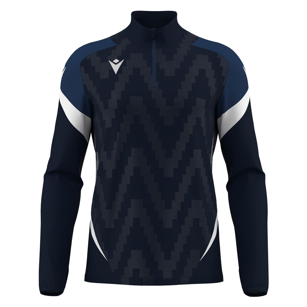 Macron Starfall 1/4 Zip Jersey - Navy/White - view-10