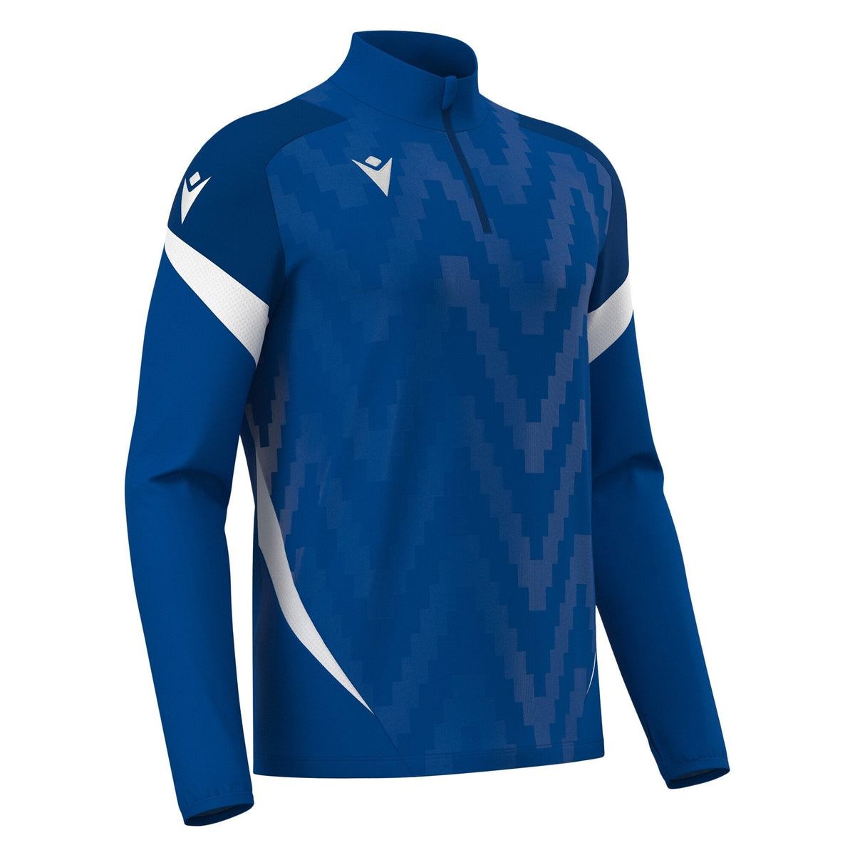 Macron Starfall 1/4 Zip Jersey - Royal Blue/White - main
