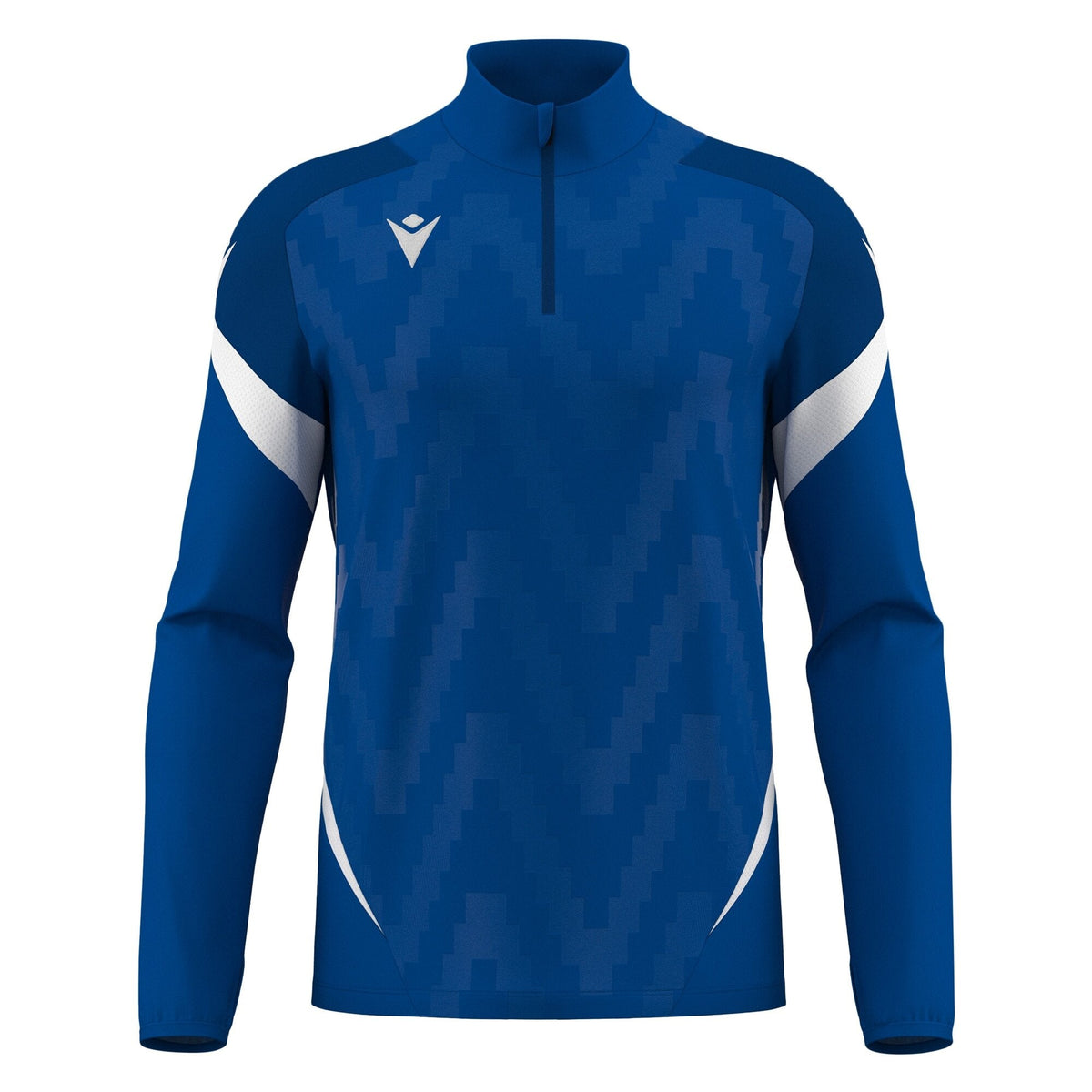Macron Starfall 1/4 Zip Jersey - Royal Blue/White - view-10