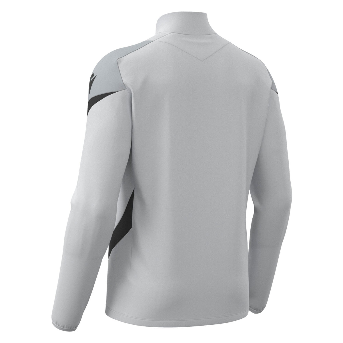 Macron Starfall 1/4 Zip Jersey - Stone Grey/Anthracite - view-02