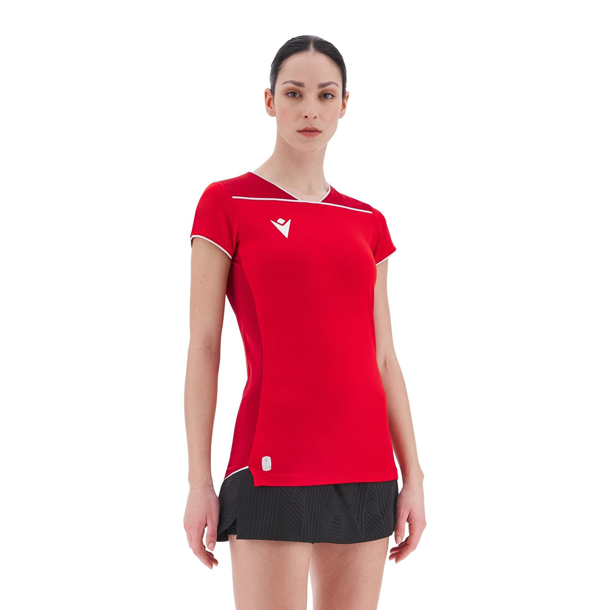 Macron Steel Eco Shirt - Red/White
