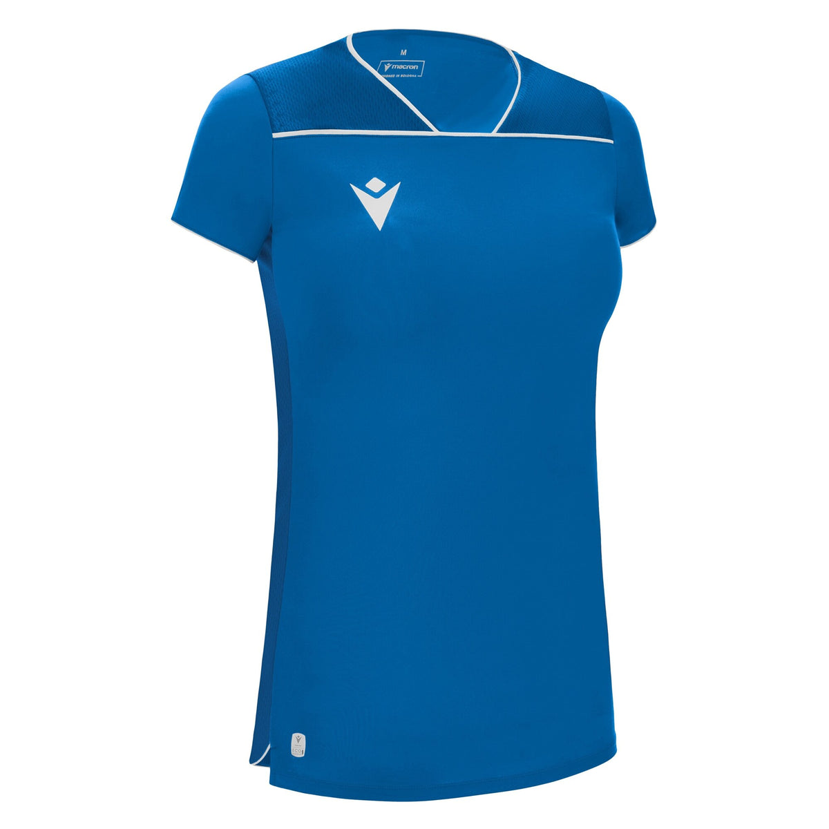 Macron Steel Eco Shirt - Royal Blue/White