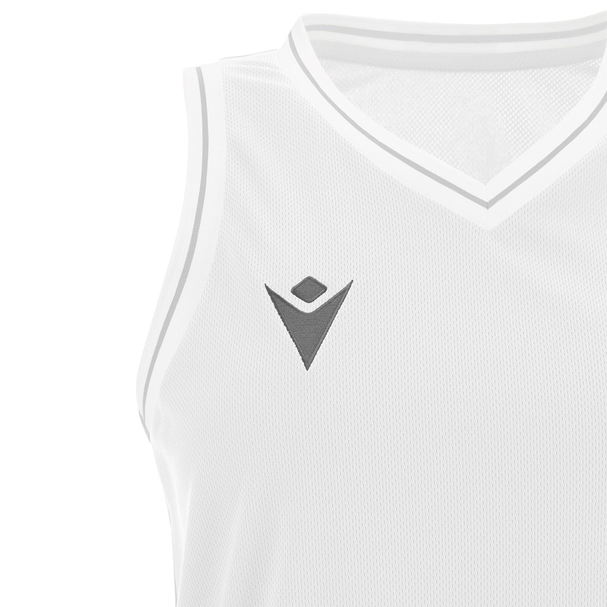 Macron Tellurium Eco Basketball Shirt - White