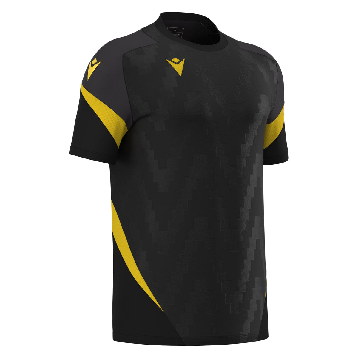Macron Totem Shirt - Black/Yellow