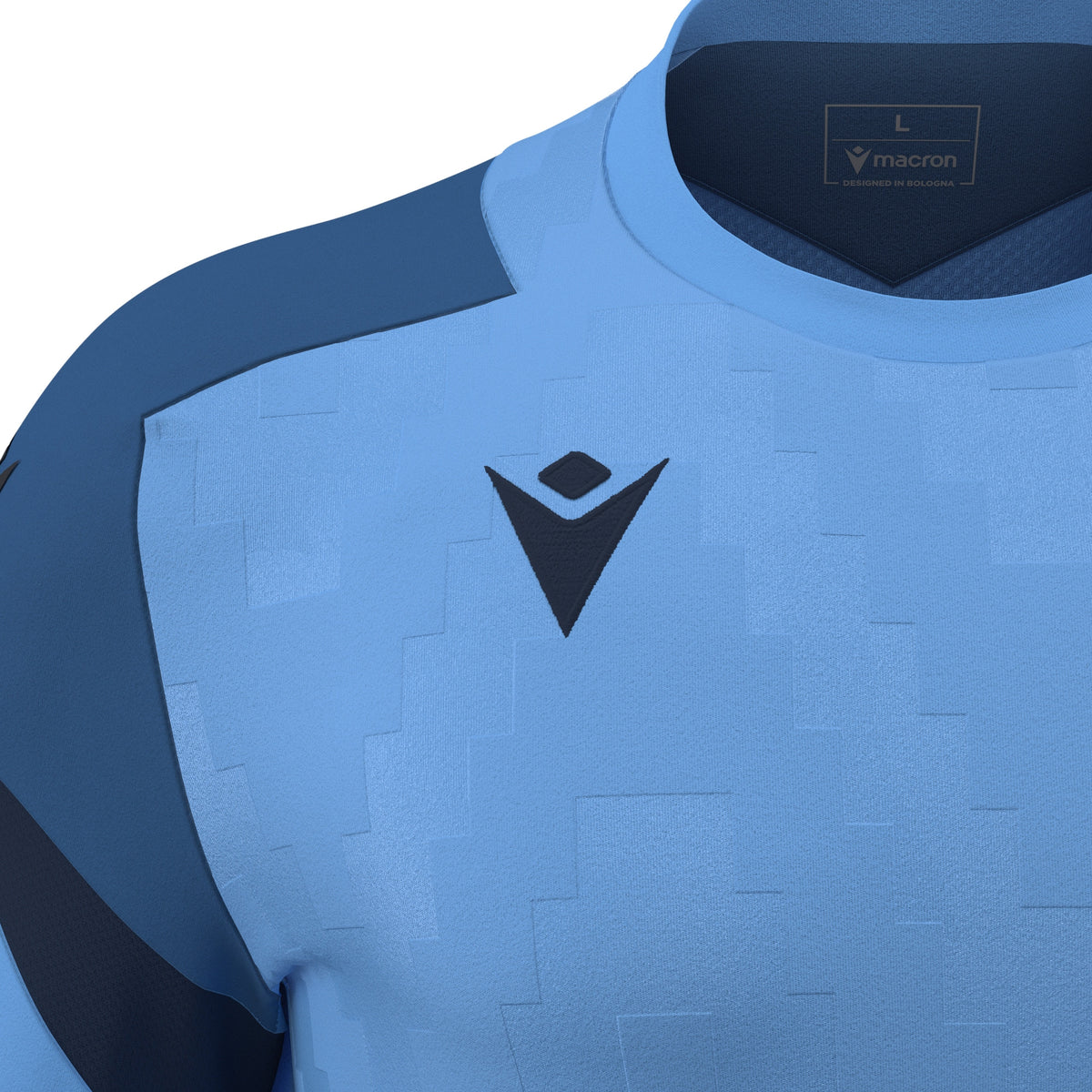 Macron Totem Shirt - Indigo Sky Blue/Navy