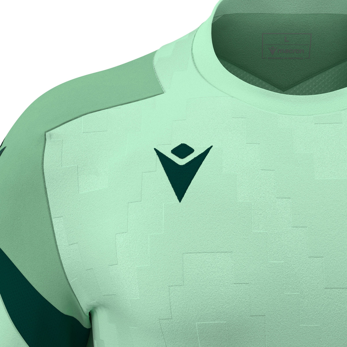 Macron Totem Shirt - Mint/Bottle Green