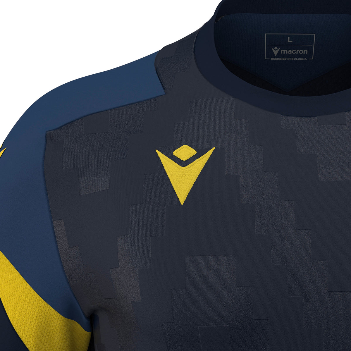 Macron Totem Shirt - Navy/Yellow