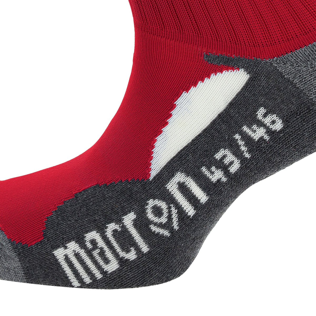 Macron Trick Short Socks Pack of 5 - Red