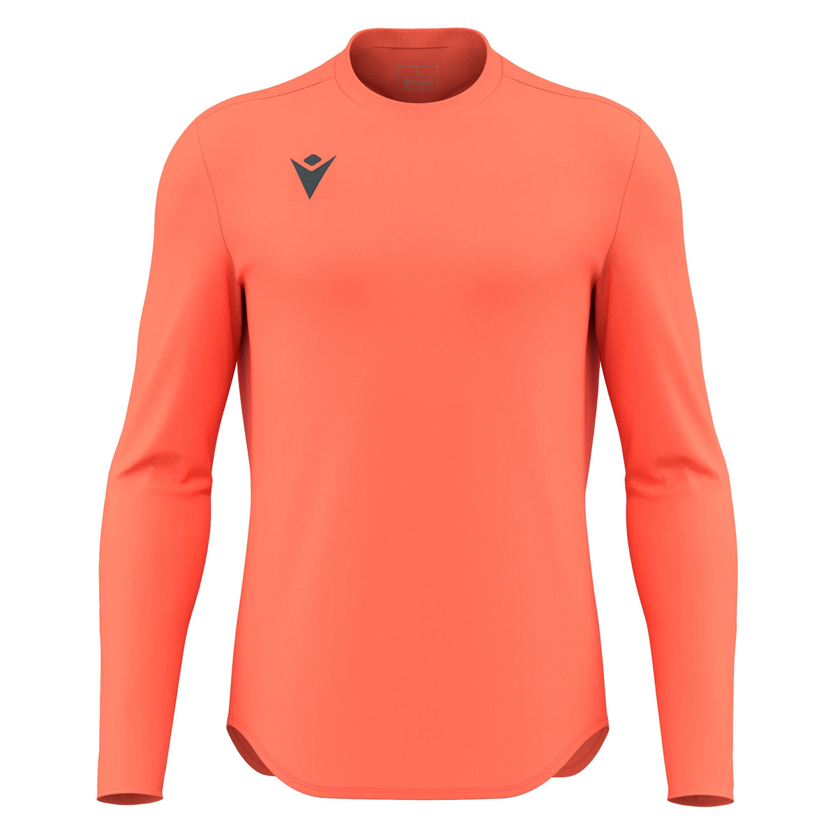 Macron Void Long Sleeve Shirt - Neon Coral