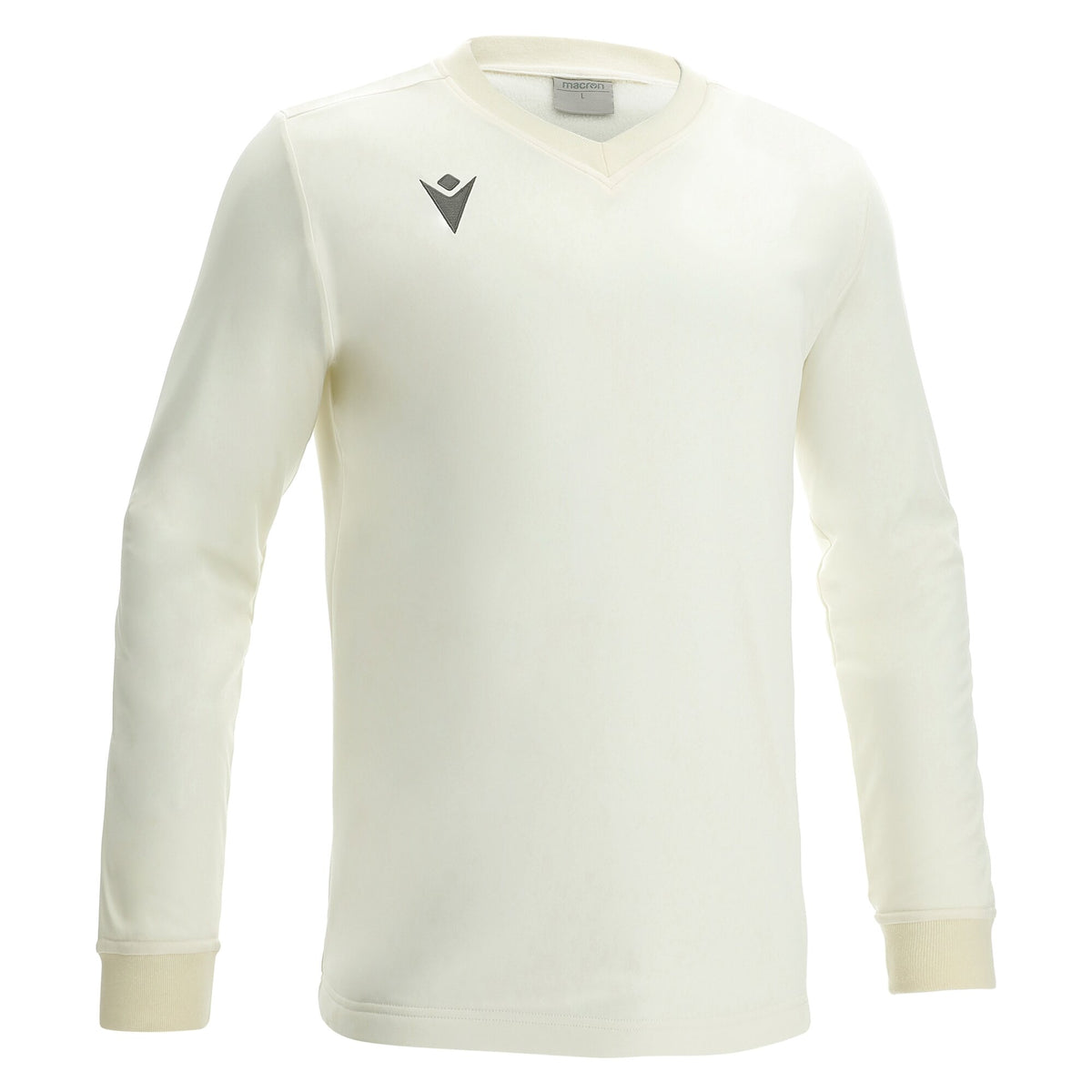 Macron Wright Cricket Jumper - Off White