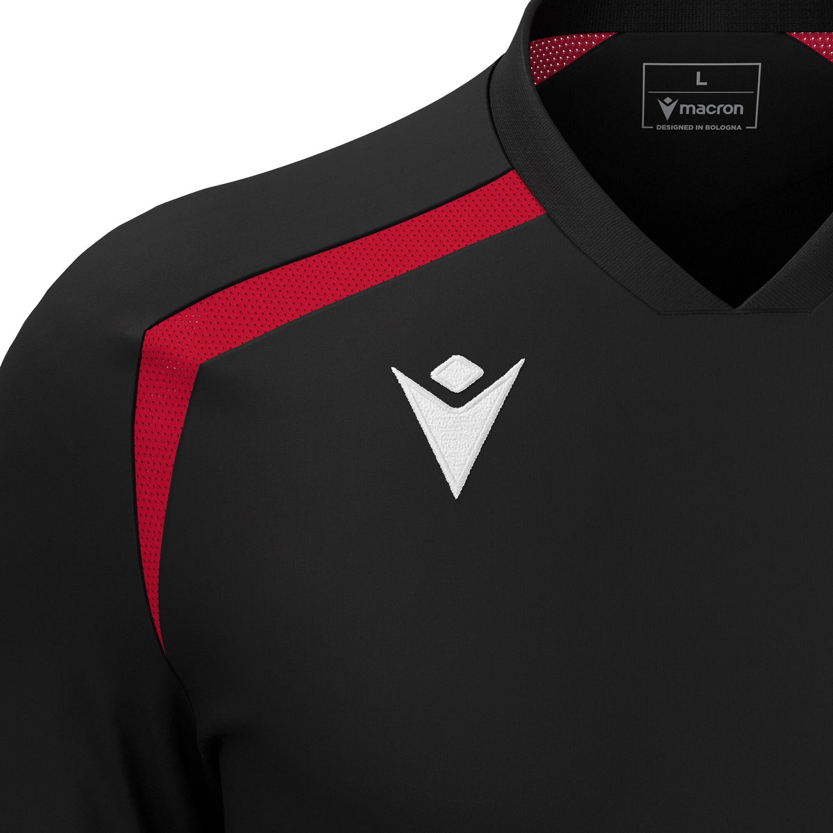 Macron Wyrm Shirt - Black/Red