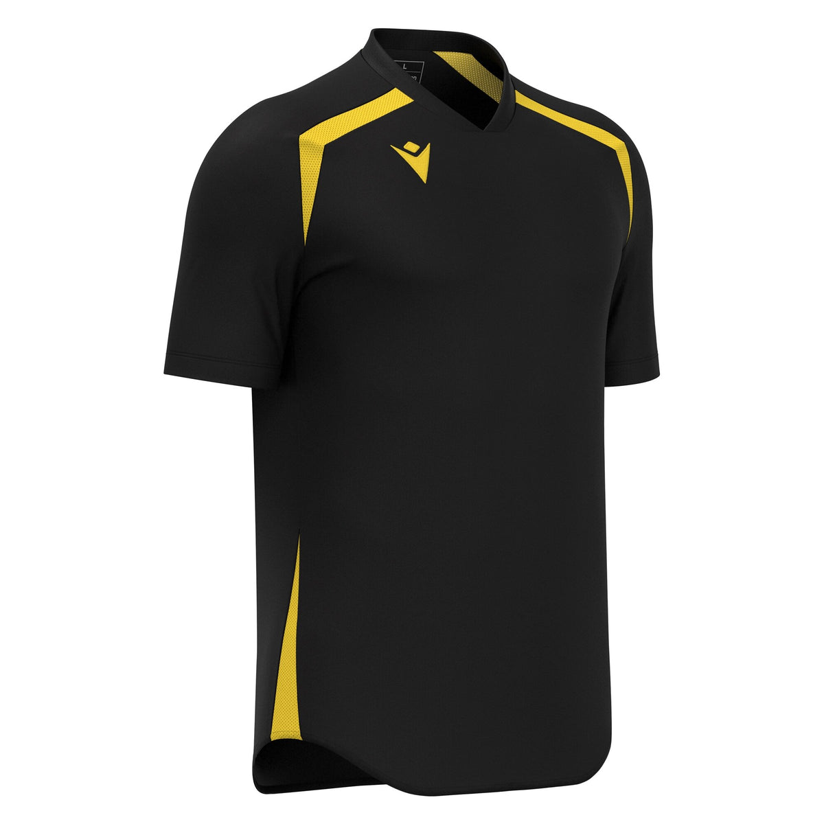 Macron Wyrm Shirt - Black/Yellow