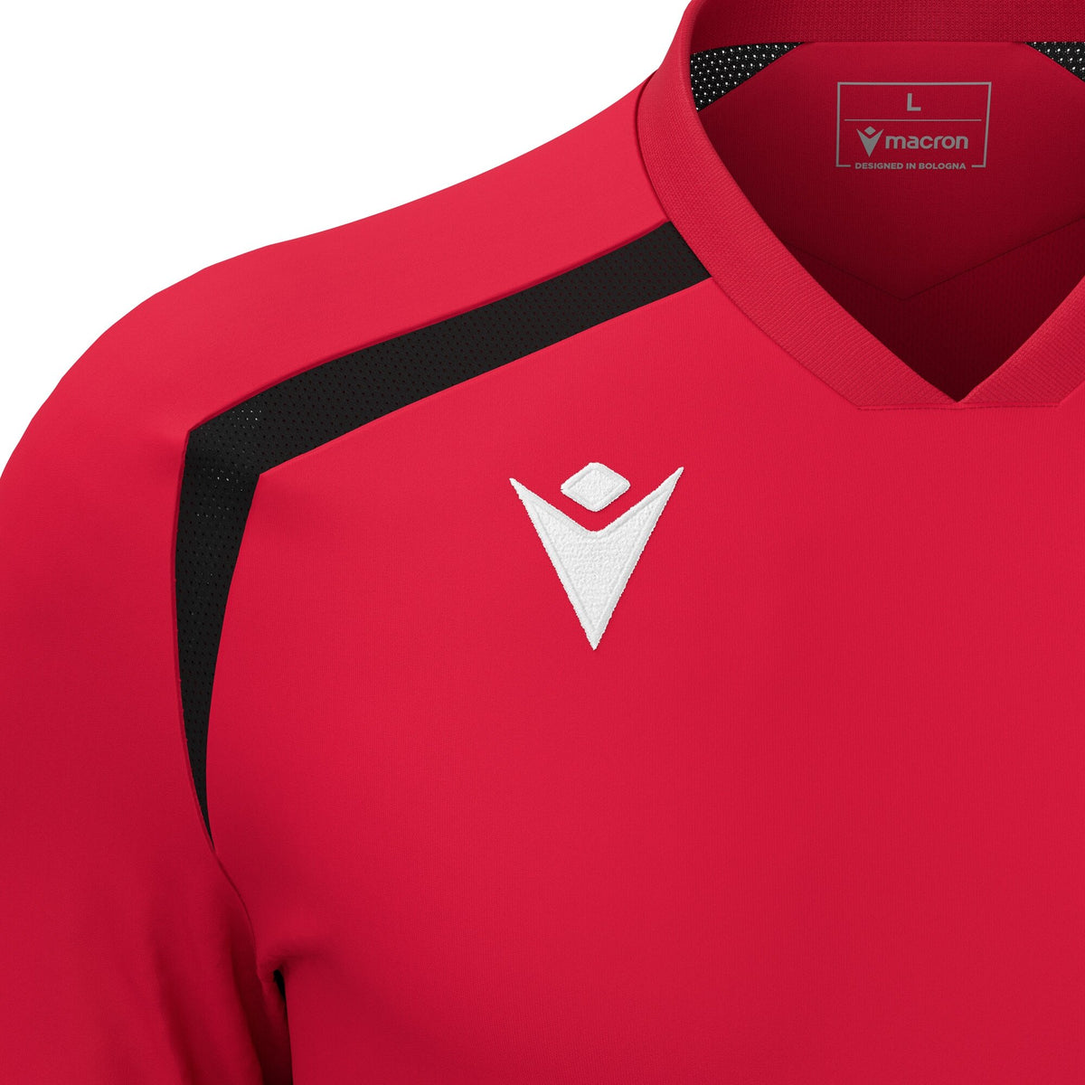 Macron Wyrm Shirt - Red/Black