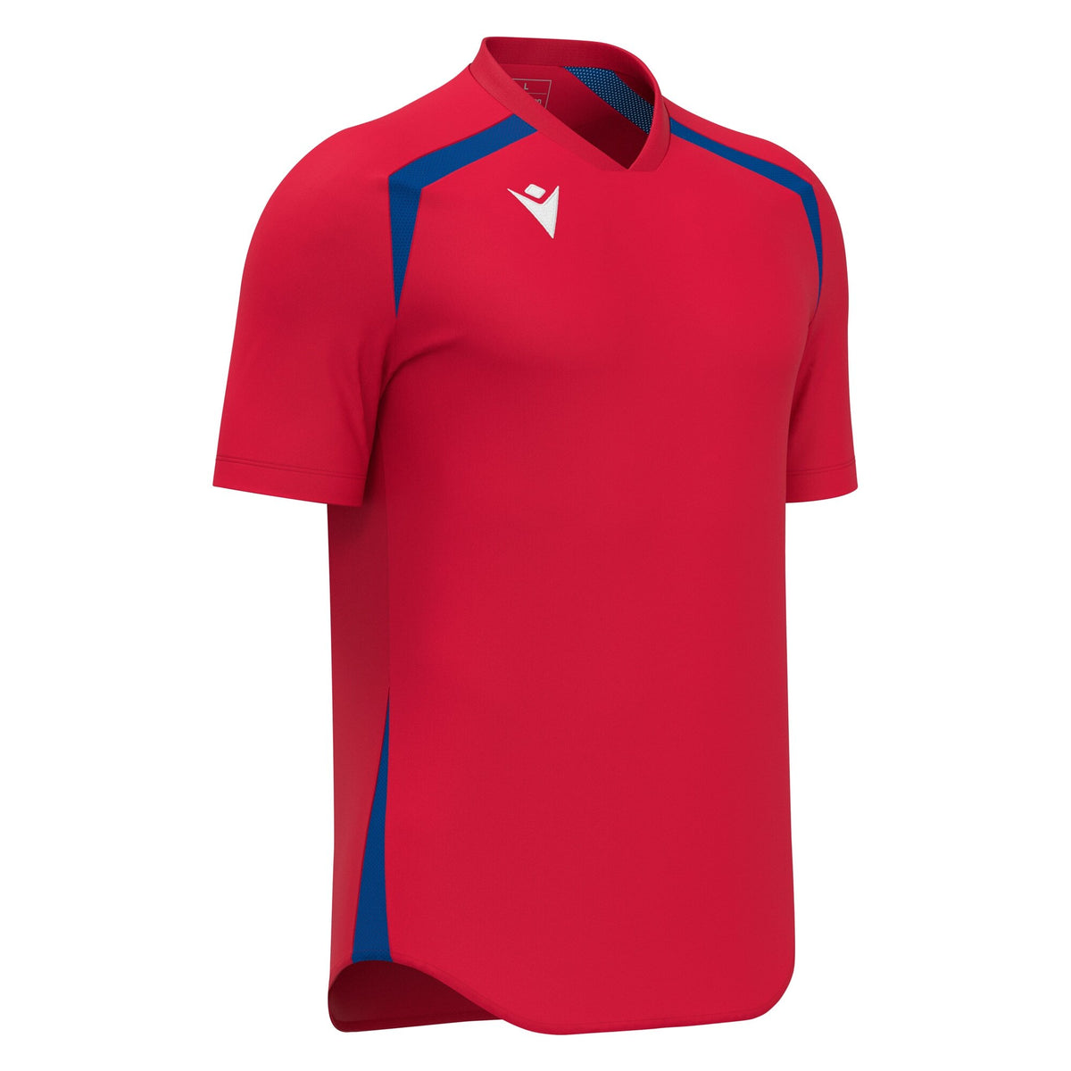 Macron Wyrm Shirt - Red/Royal Blue