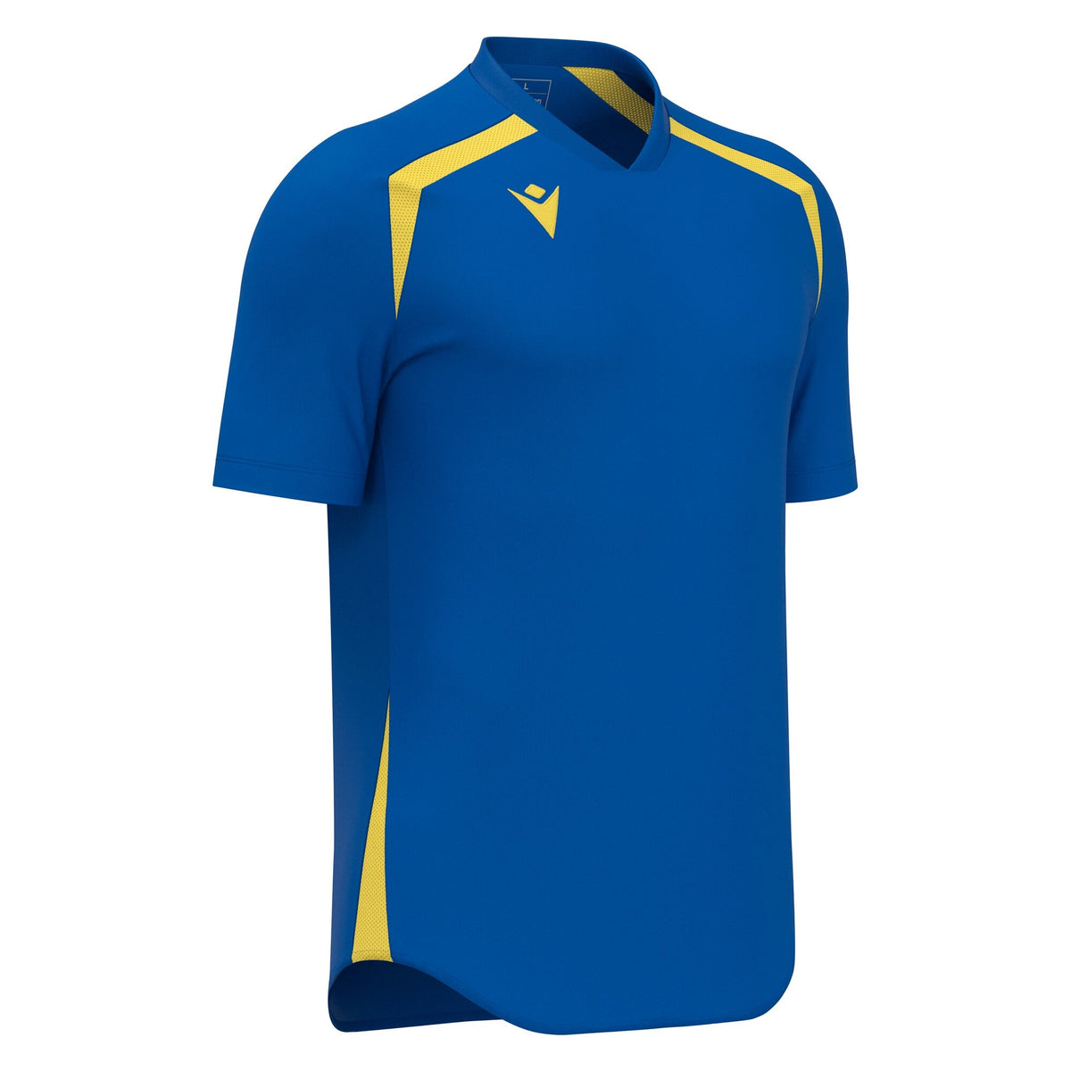 Macron Wyrm Shirt - Royal Blue/Yellow