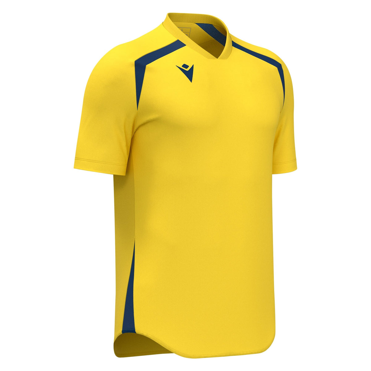 Macron Wyrm Shirt - Yellow/Navy