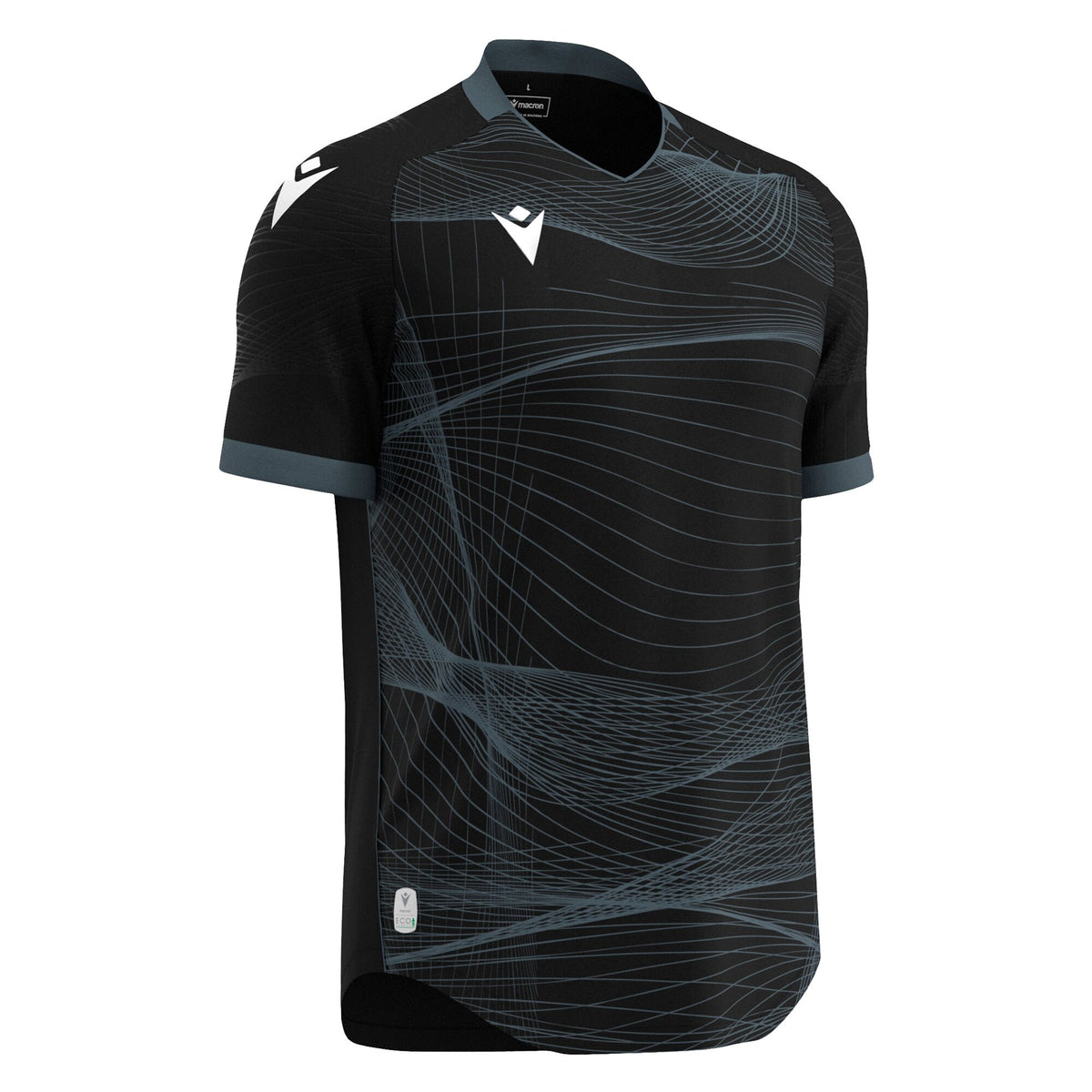 Macron Wyvern Eco Shirt - Black/Anthracite