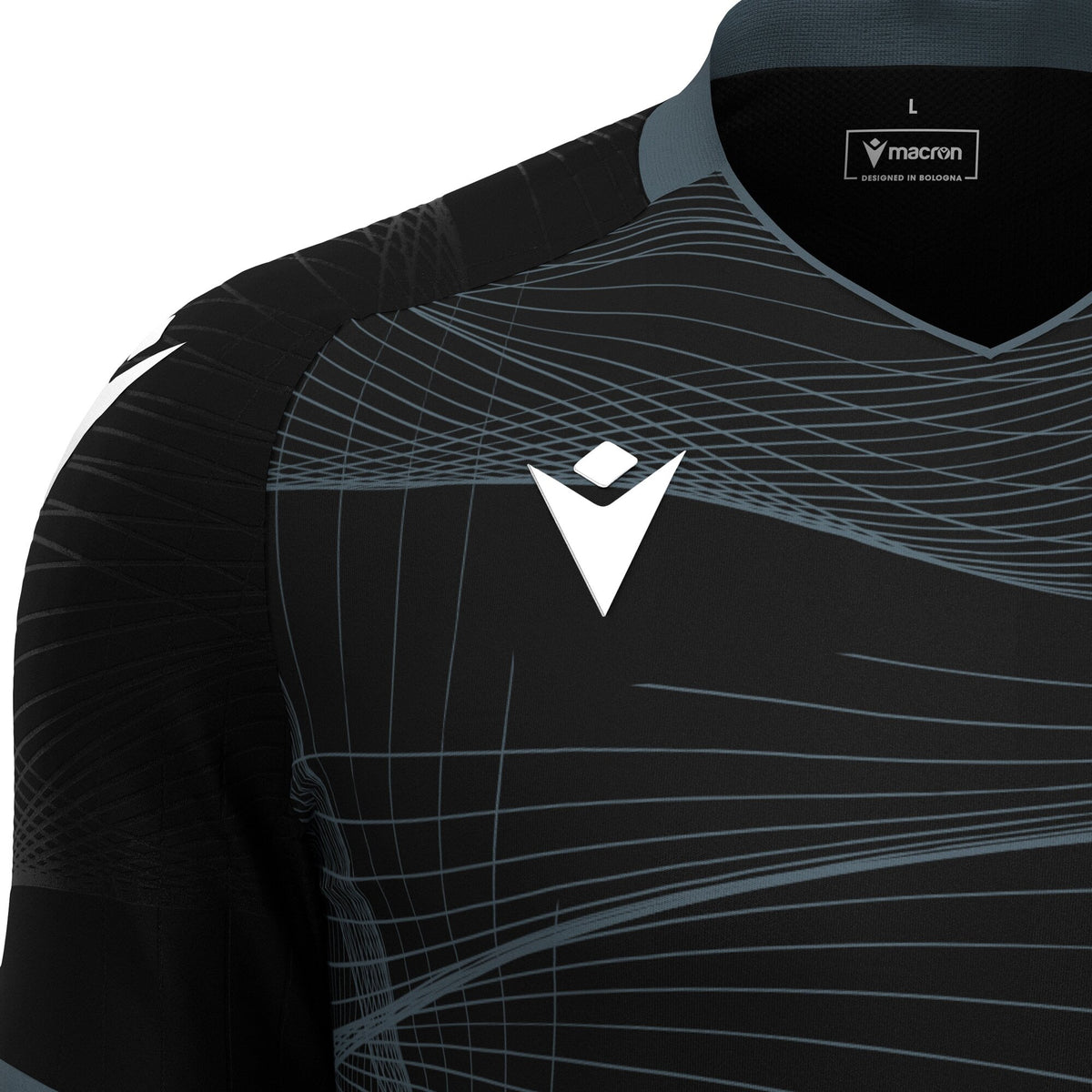 Macron Wyvern Eco Shirt - Black/Anthracite