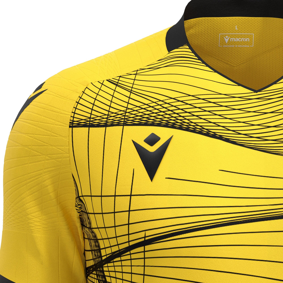 Macron Wyvern Eco Shirt - Yellow/Black