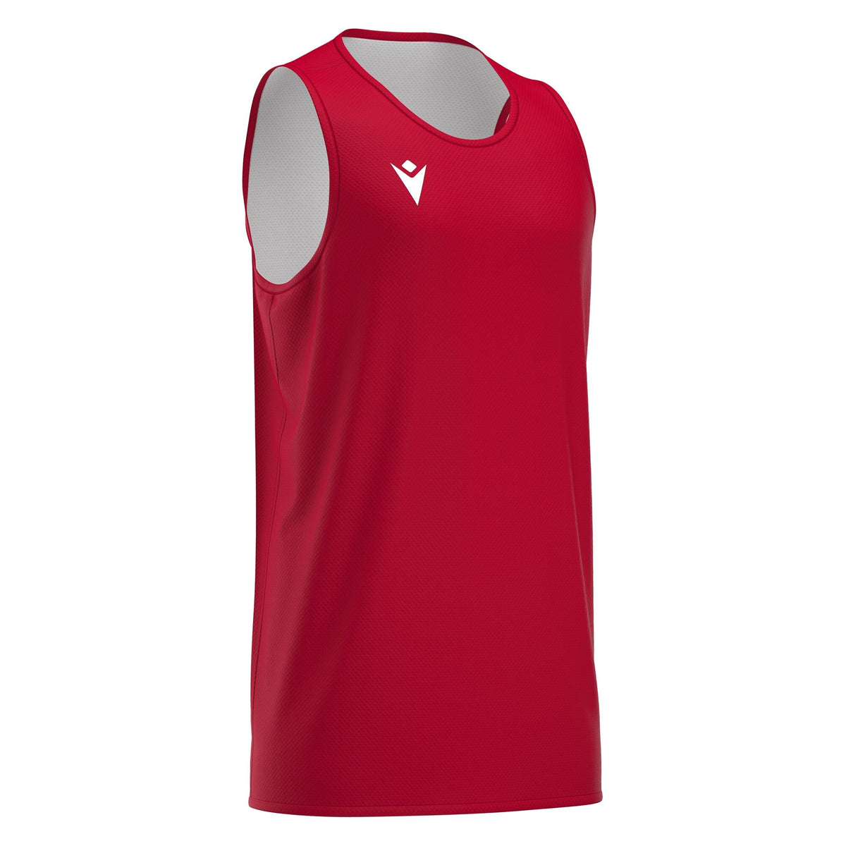 Macron X500 Reversible Basketball Shirt - Red/White