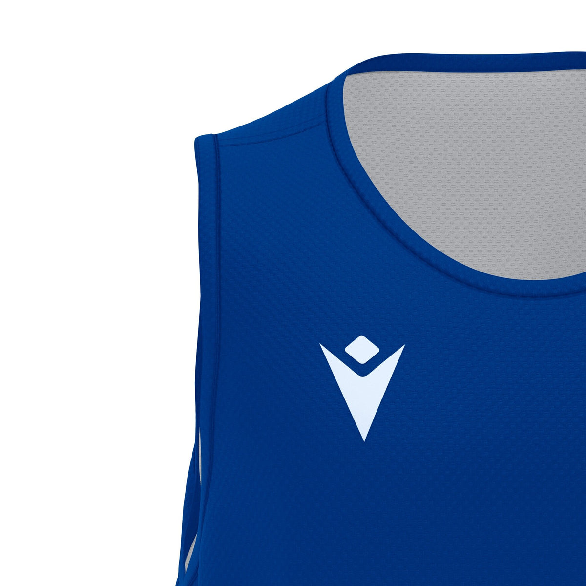 Macron X500 Reversible Basketball Shirt - Royal Blue/White