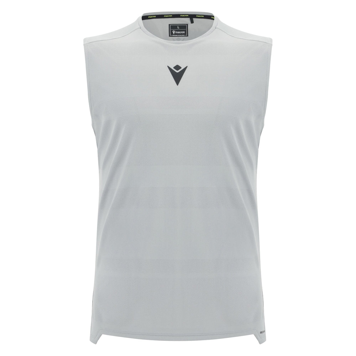 Macron Yanis Singlet - Stone Grey/Medium Grey - view-10