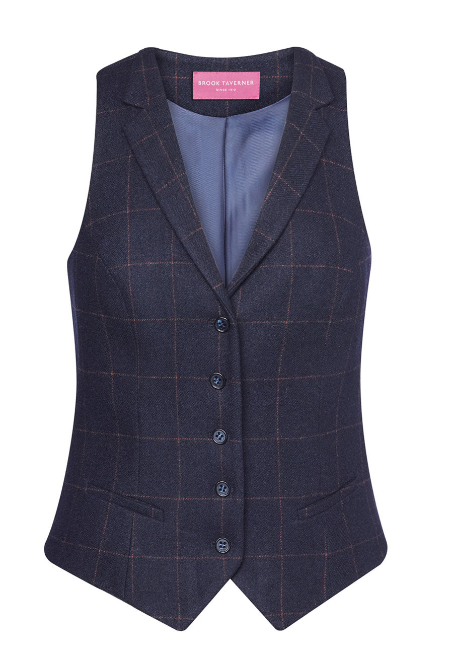 Brook Taverner Nashville Tweed Waistcoat, image 2