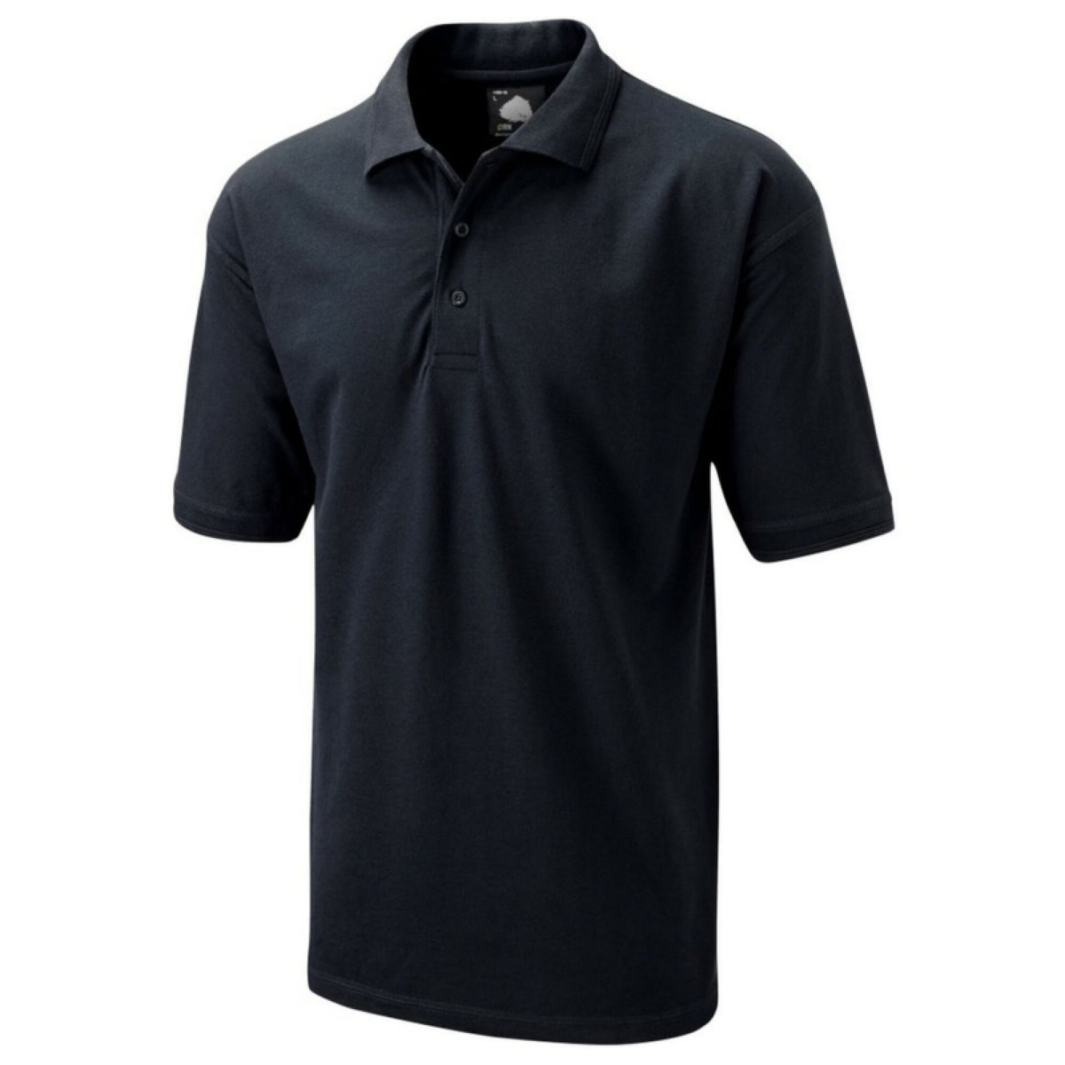 Orn Eagle Polo Shirt Navy, front view