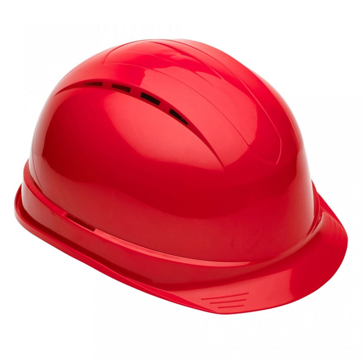 The Workwear Company Safety Helmet Red, front view