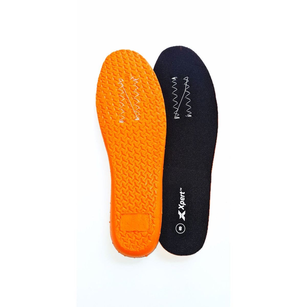 Xpert Core Xpert Shock Absorbing Polyurethane Work Insole Black, front view
