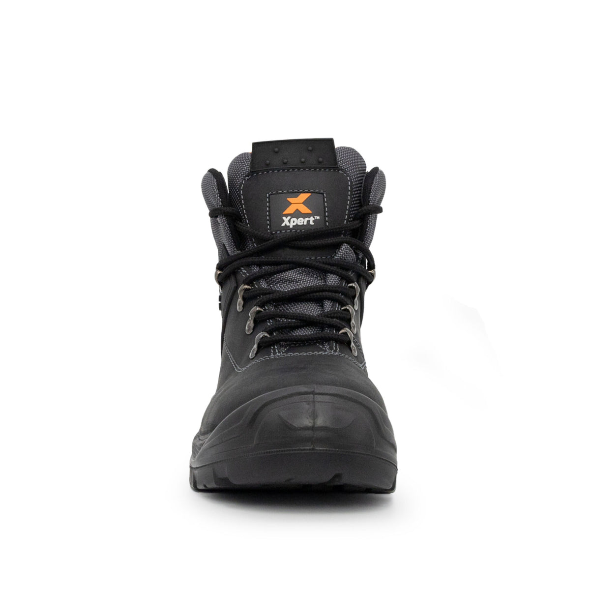 Xpert Warrior S3 Safety Laced Boot Black, front view
