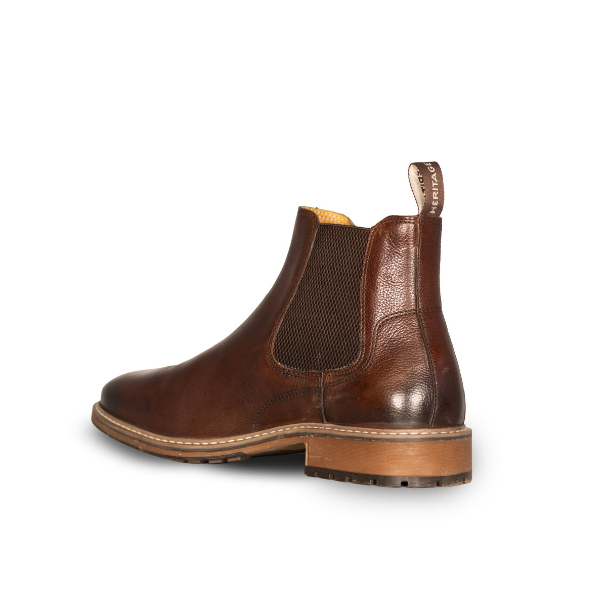 Xpert Heritage Dexter Chelsea Boot Brown, front view