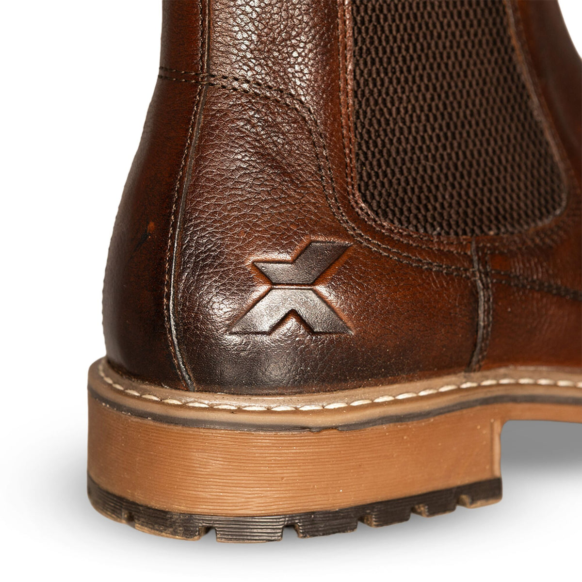 Xpert Heritage Dexter Chelsea Boot Brown, front view