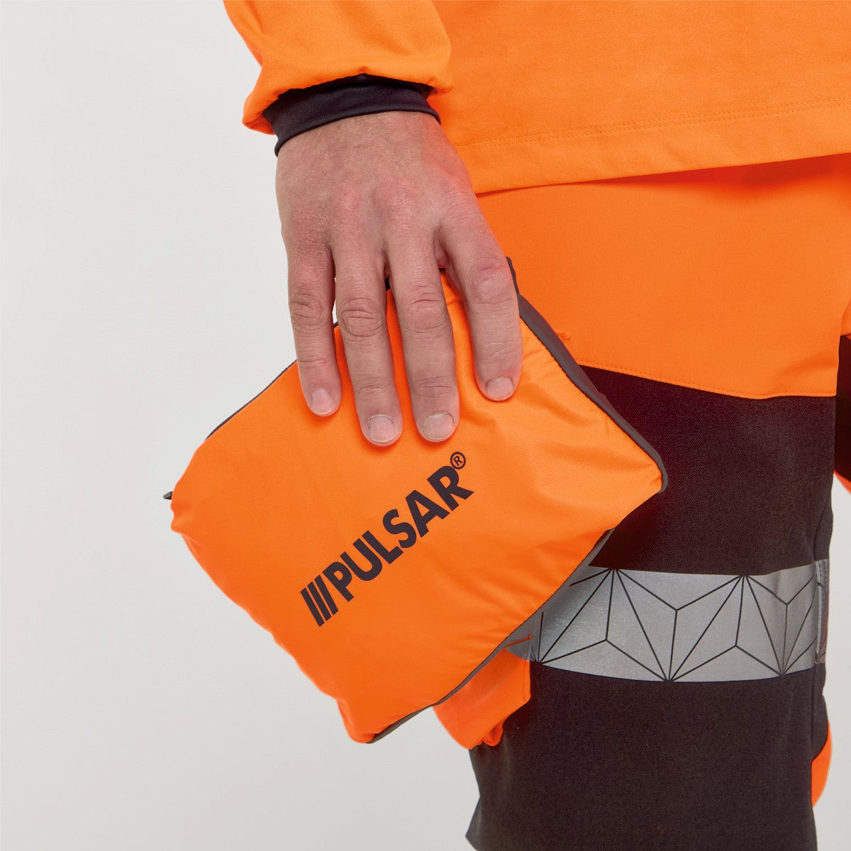 Pulsar Packaway Jacket Orange REACT, image 5