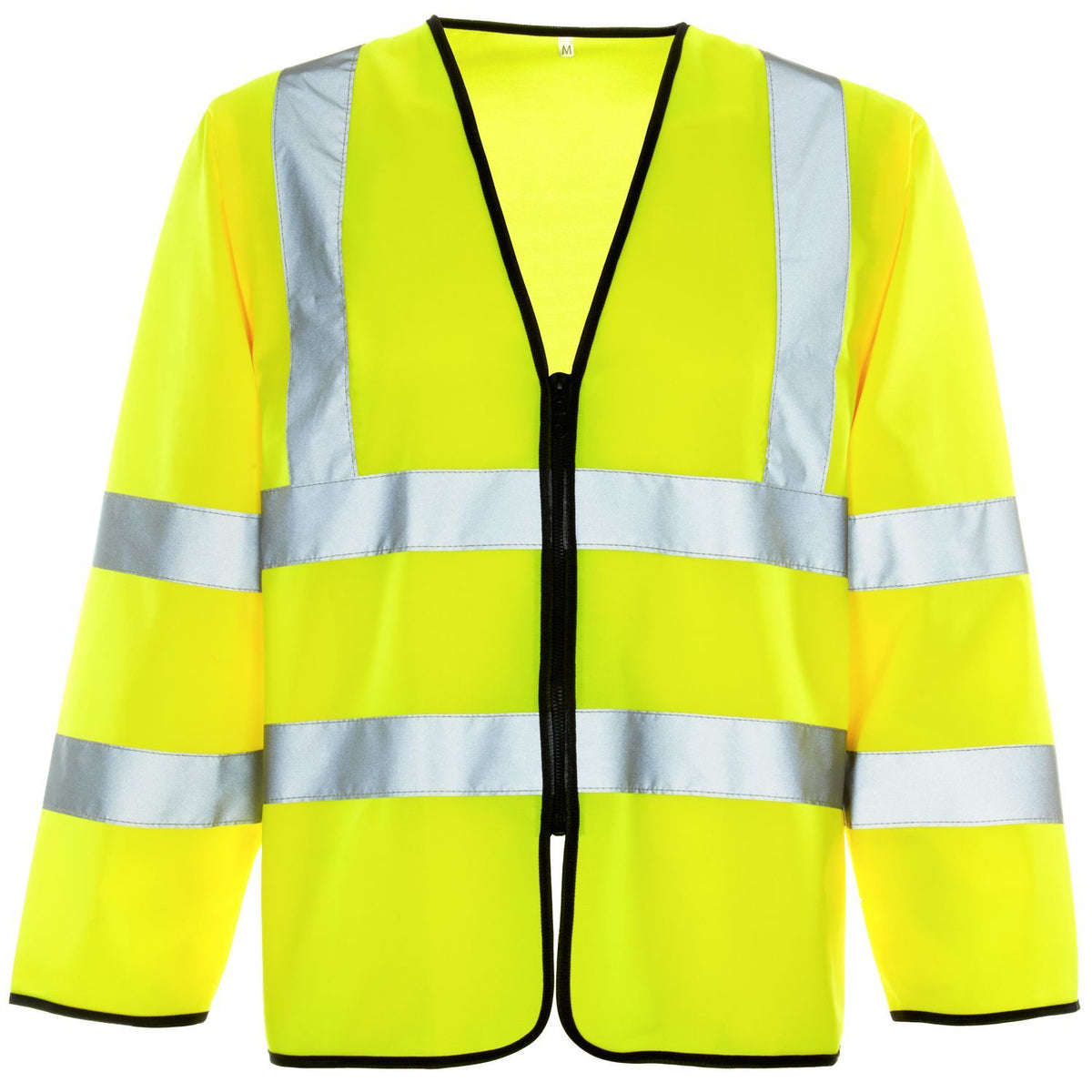 Supertouch - Hi Vis Long Sleeved Vest - Zip, main product image
