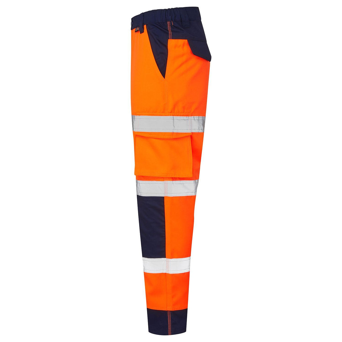 Supertouch Hi-Vis 2 Tone Orange Combat Trousers, image 4
