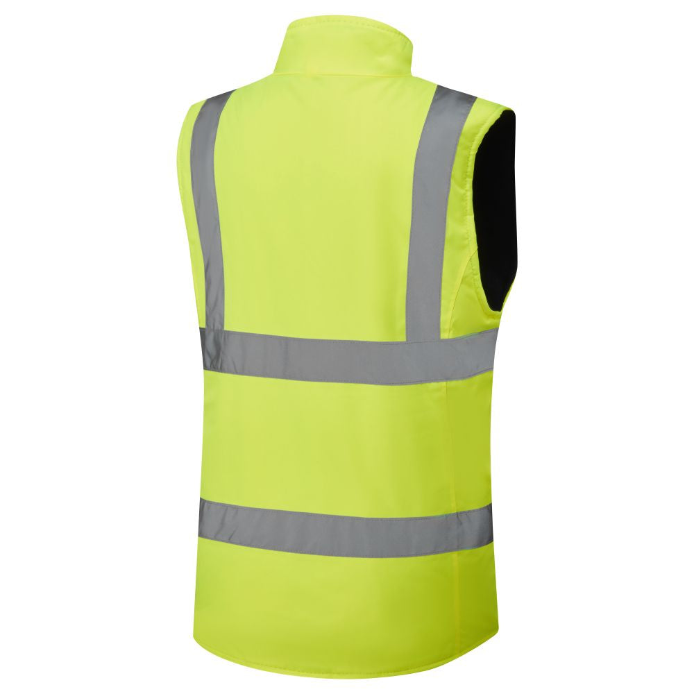 Supertouch - Ladies Hi Vis Yellow Anjali Body Warmer, image 2