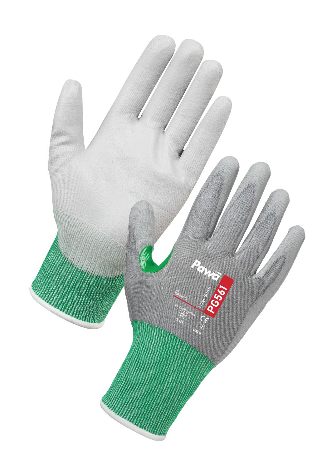 Pawa PawaÂ PG561 Cut F Cut-Resistant PU Gloves, main product image