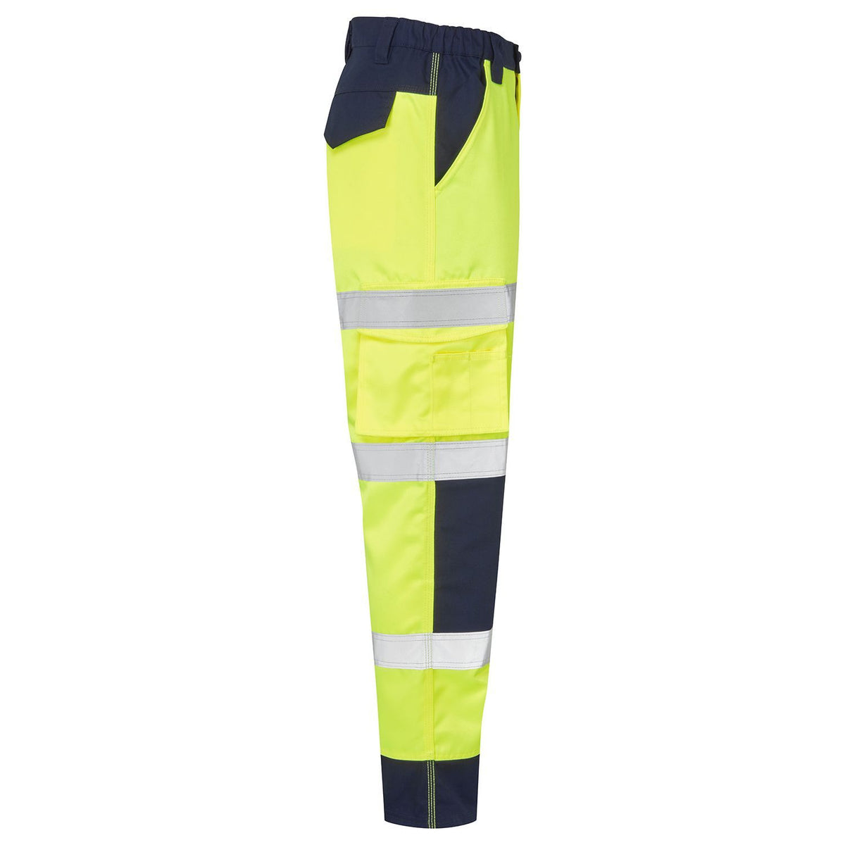 Supertouch Hi-Vis 2 Tone Yellow Combat Trousers, image 4