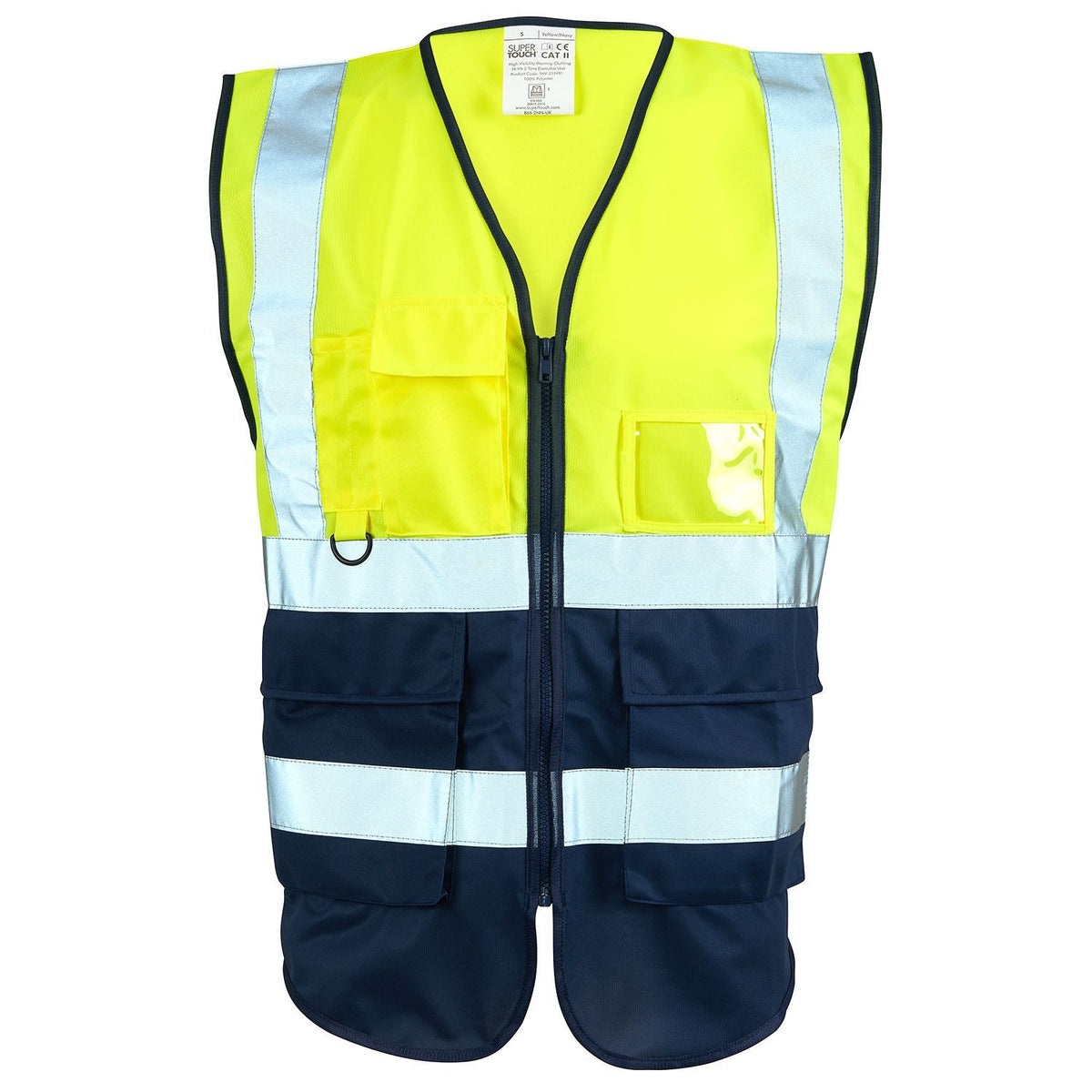 Supertouch - Hi-vis 2 tone executive vest, image 2