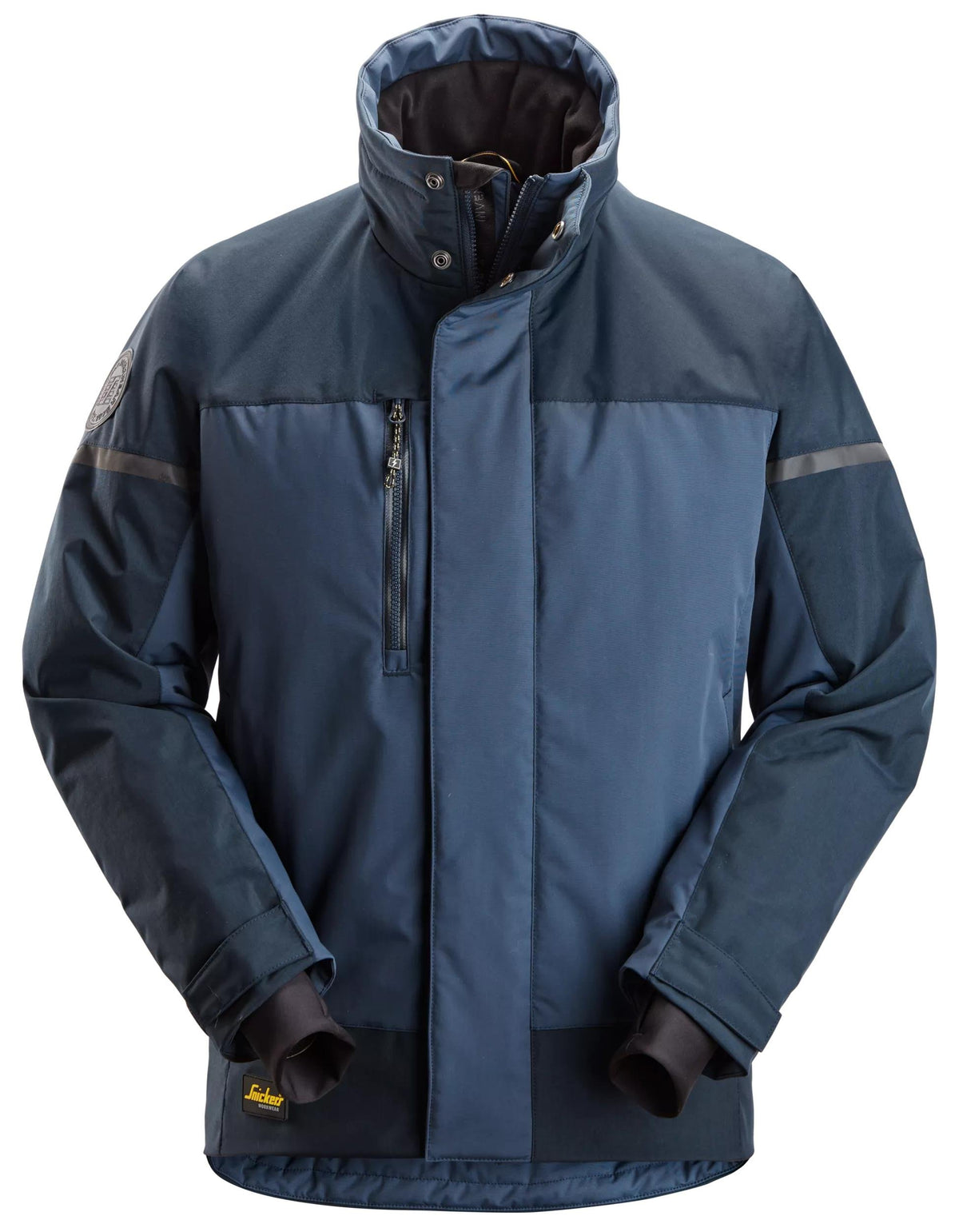 Snickers Workwear AllroundWork, Insulated Jacket in Navy/Dark Navy