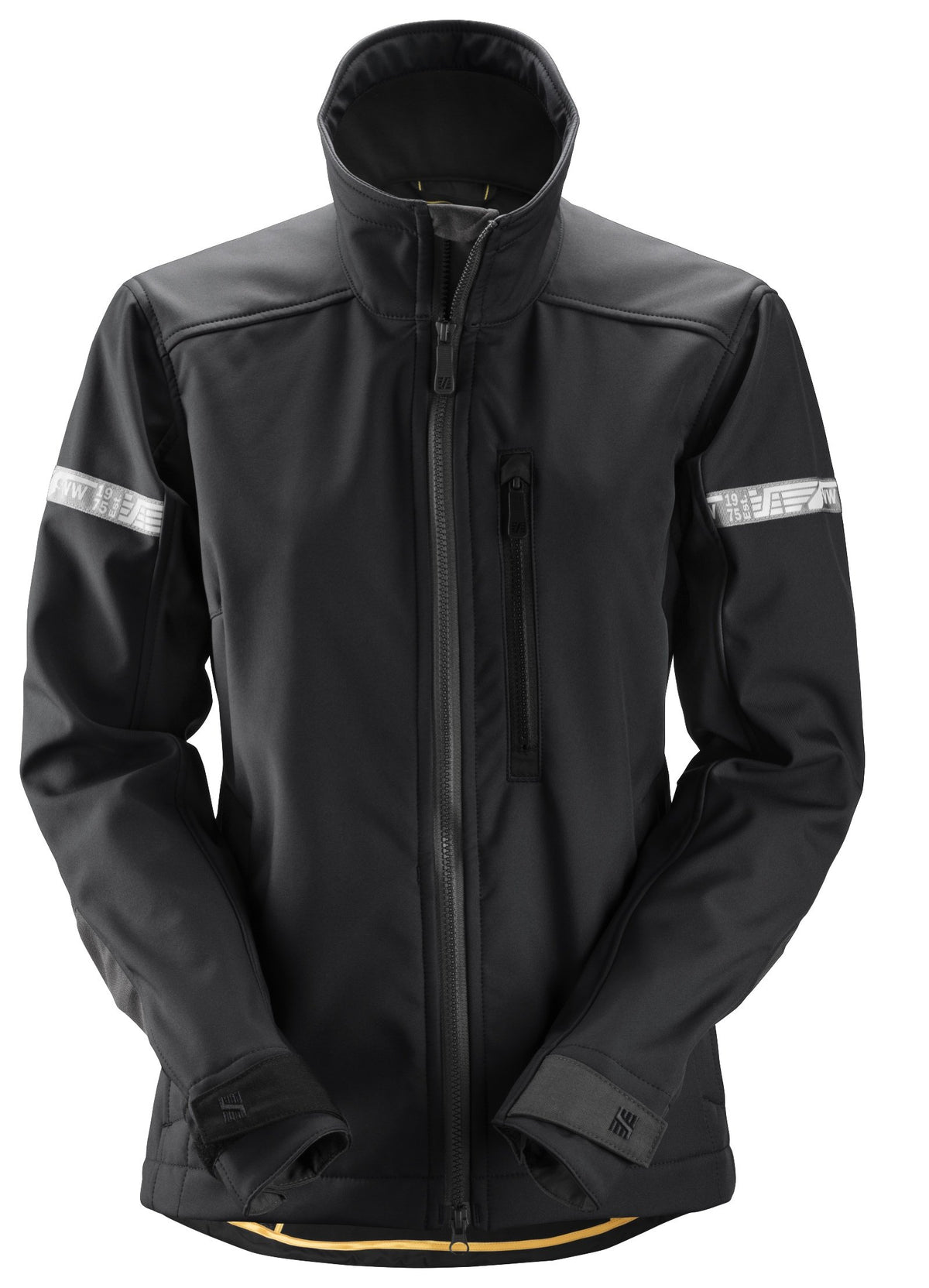 Snickers Workwear AllroundWork, Women's Softshell Jacket in Black/Black