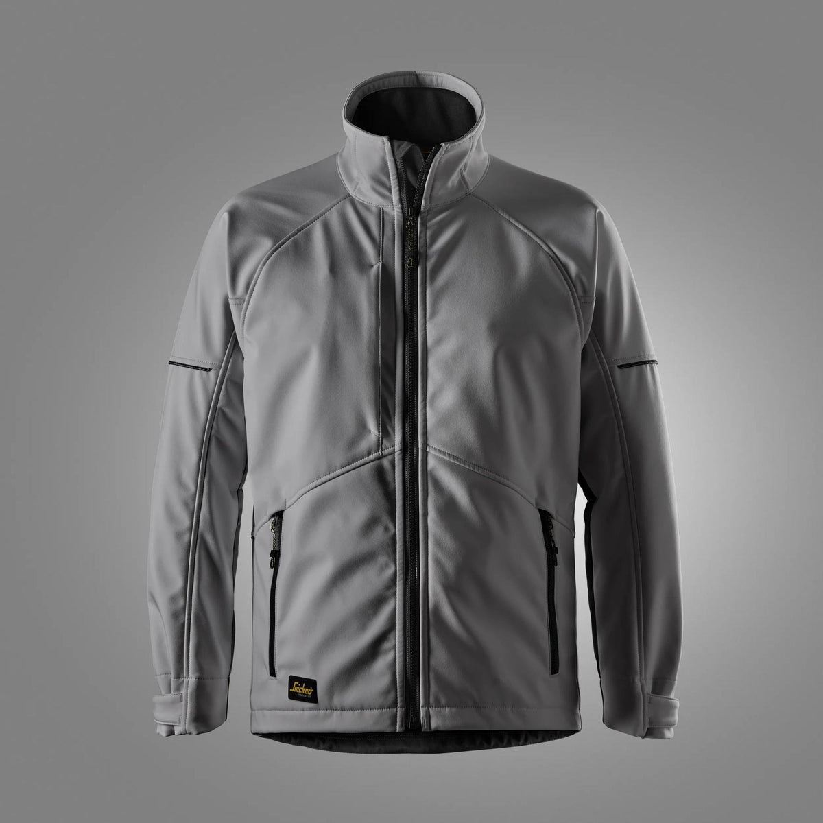 Snickers Workwear AllroundWork, Softshell Jacket in Grey/Black