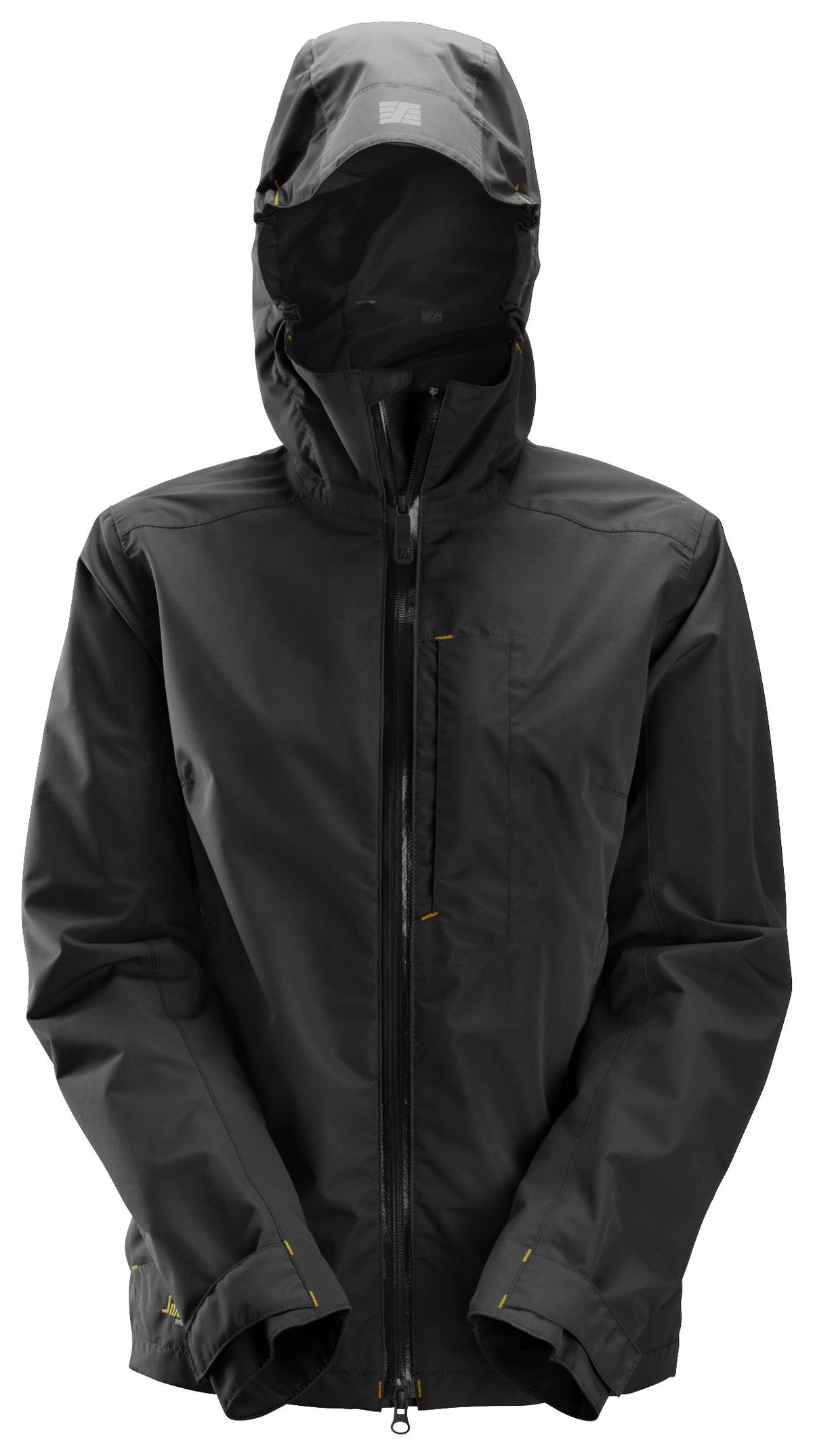 Snickers Workwear AllroundWork, Women's Waterproof Shell Jacket in Black
