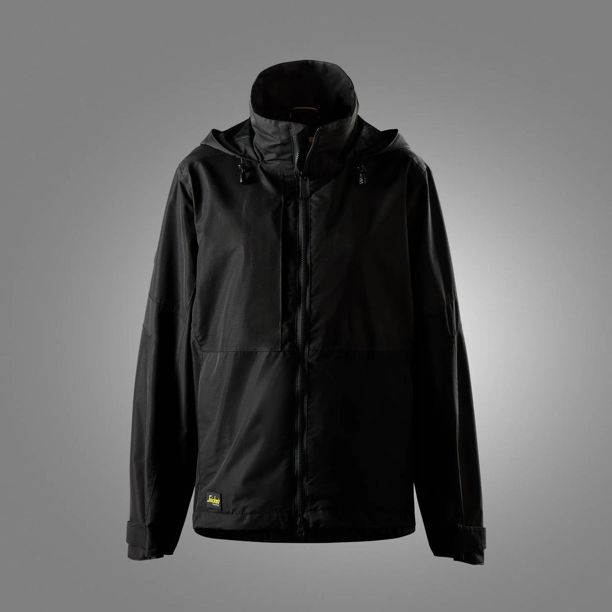 Snickers Workwear AllroundWork, Women's Waterproof Jacket in Black/Black