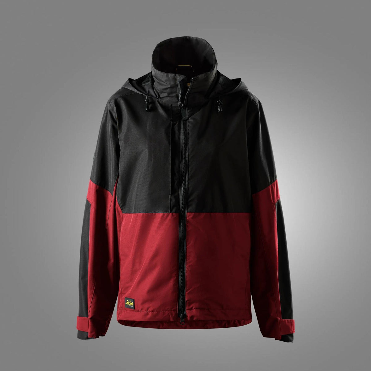 Snickers Workwear AllroundWork, Women's Waterproof Jacket in Chili Red/Black