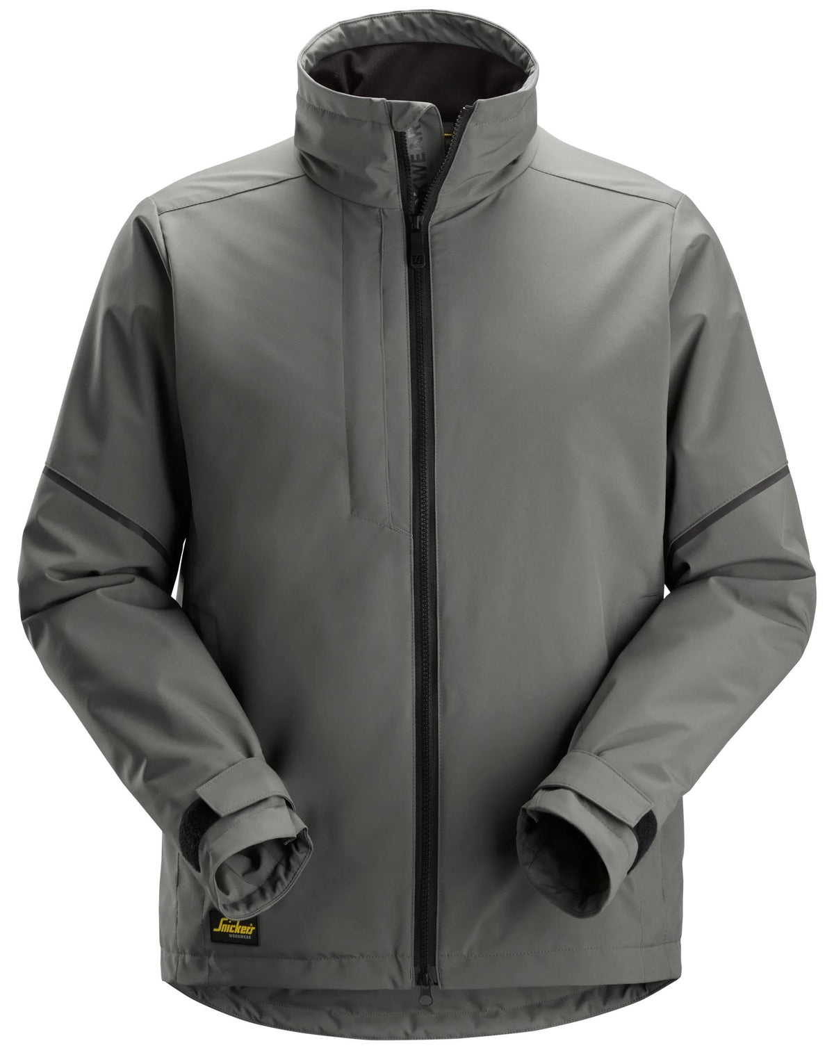 Snickers Workwear AllroundWork, Windstopper Fleece Lined Jacket in Steel Grey