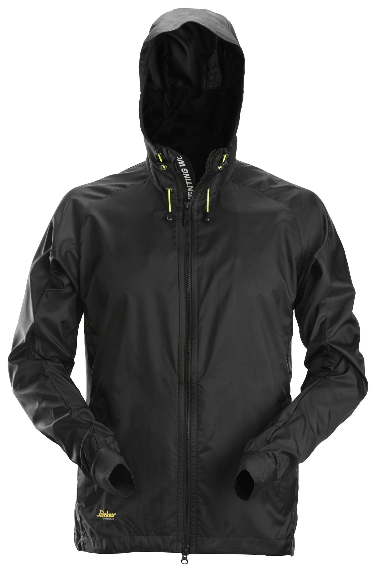 Snickers Workwear LiteWork, Windbreaker in Black/Black